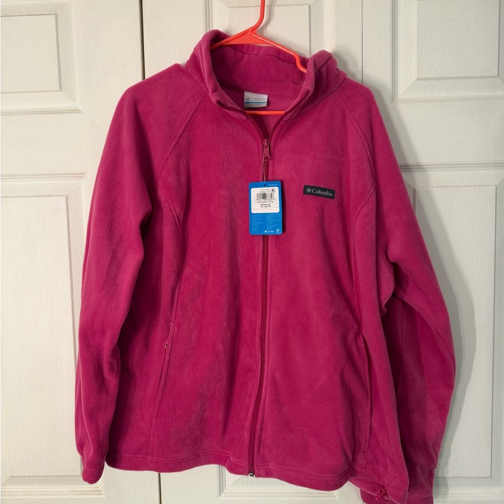 Columbia Vibrant Pink Fleece Jacket